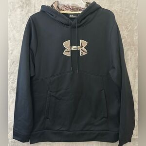 Under Armour Men's Black Pullover Sweater Hoodie